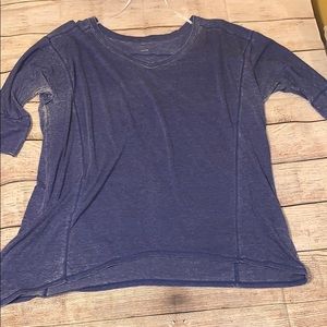 Calvin Klein burnout workout shirt blue/purplish